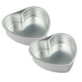 thumbnail image 1 of Gummy Molds Shapes 10 Inch Aluminum Heart Shaped Cake Pan Set Diy Baking Tool With Removable Bottom, 1 of 6