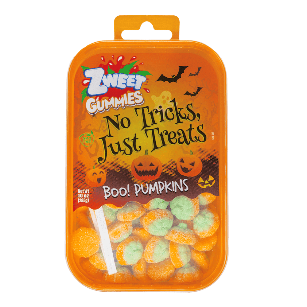 Gummy Pumpkin 10 oz Zweet 1pk