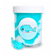 Hoshimi Slimes Gummy Shark Slime - Jelly Cloud Slime with Charms 4oz