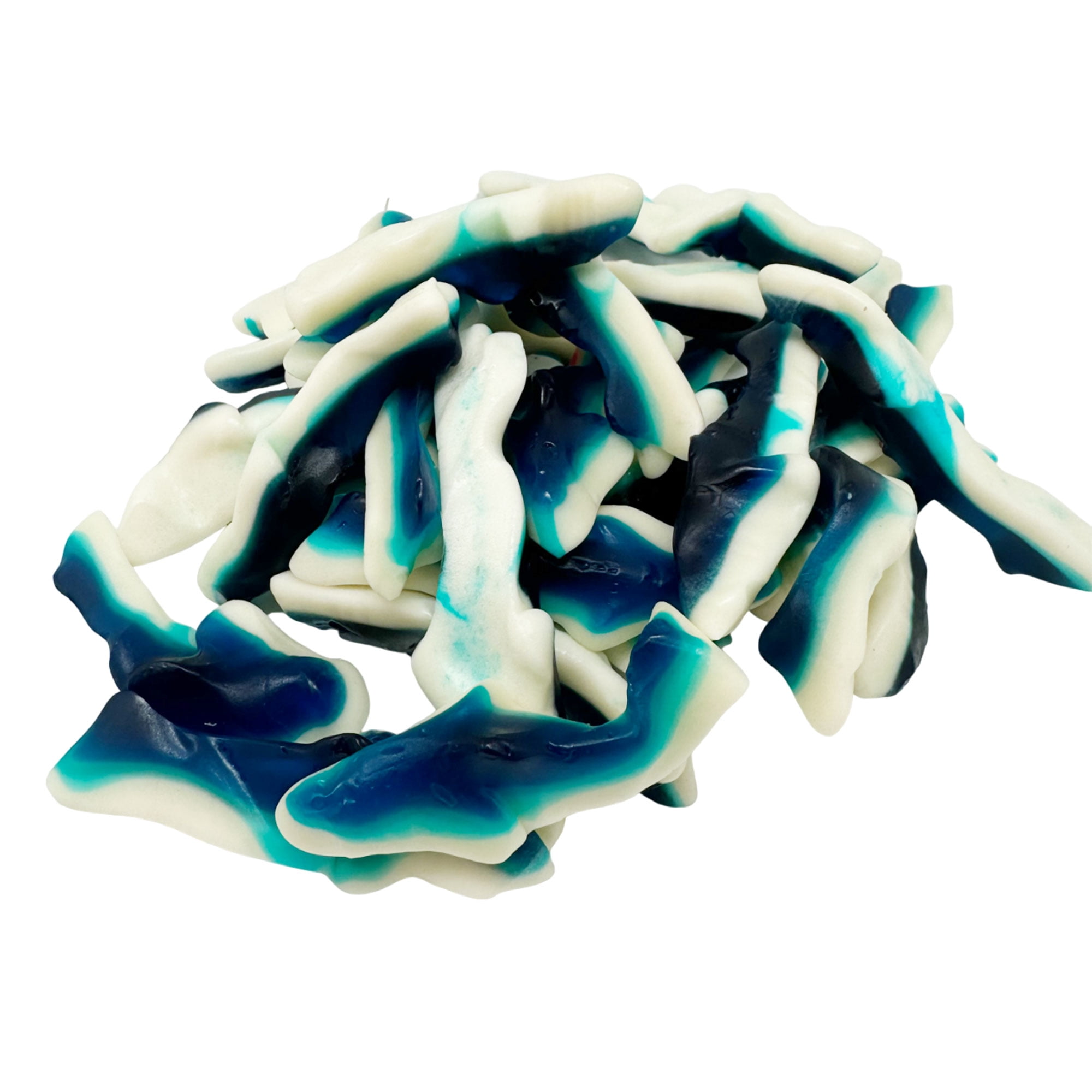 Gummy Sharks Candy | 5 Pounds (Pack of 1) | Blue Raspberry Flavored ...