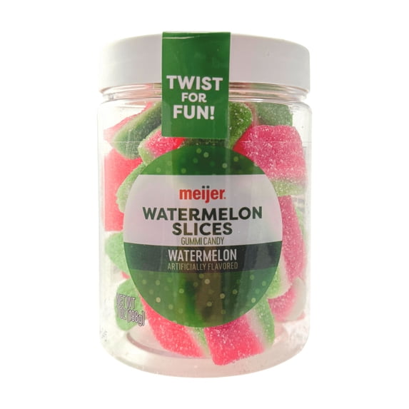 Meijer Gummy Watermelon Slices, 12 count pack, party favor, gifting.