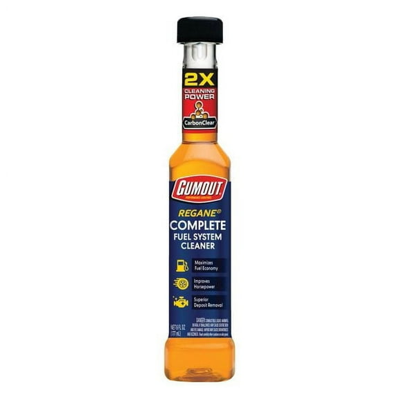 Gumout 2X Complete Fuel System Cleaner Automotive Additive Bottle, 6 fl oz