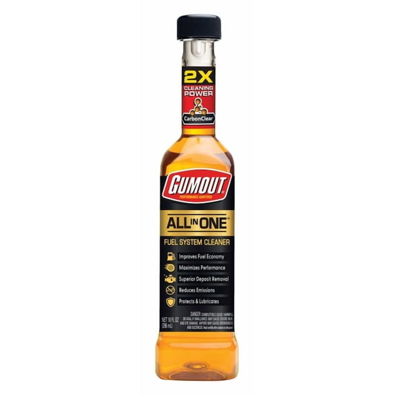 Gumout All-In-One Complete Fuel System Cleaner Additive, 10 oz
