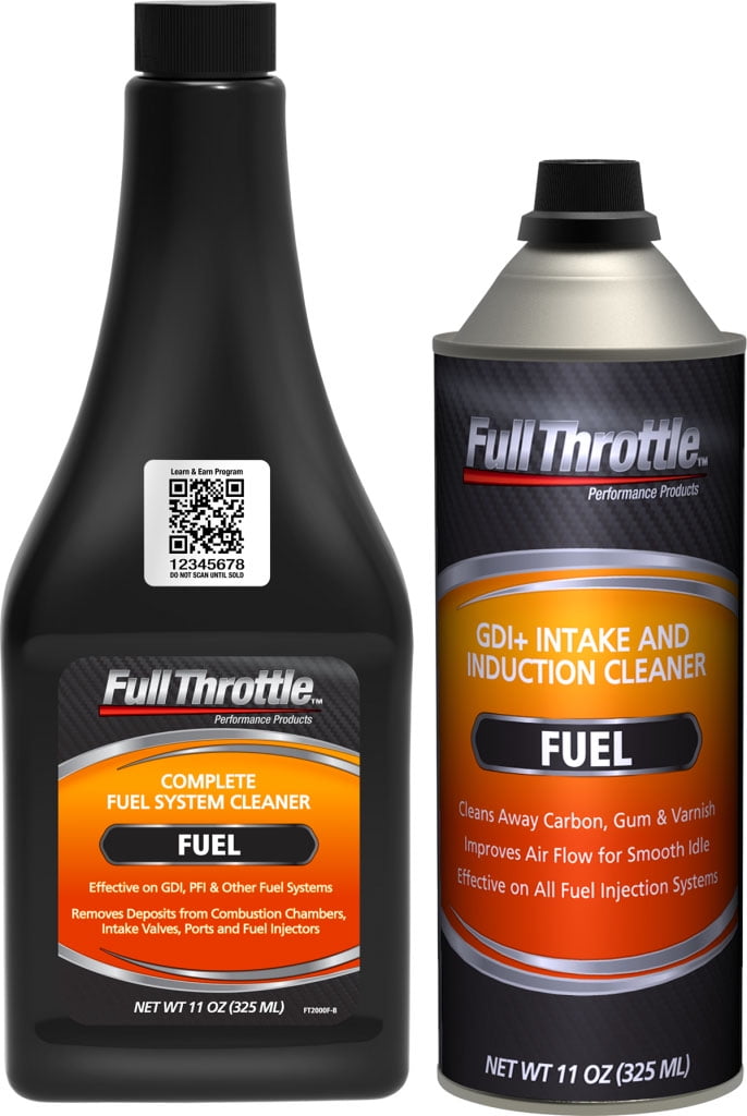 Gumout G24FTPK20 11 oz Complete Full Throttle Fuel System Cleaner