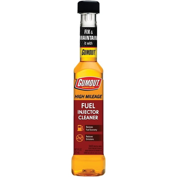Gumout High Mileage Fuel Injector Cleaner Additive, 6 oz - 510013