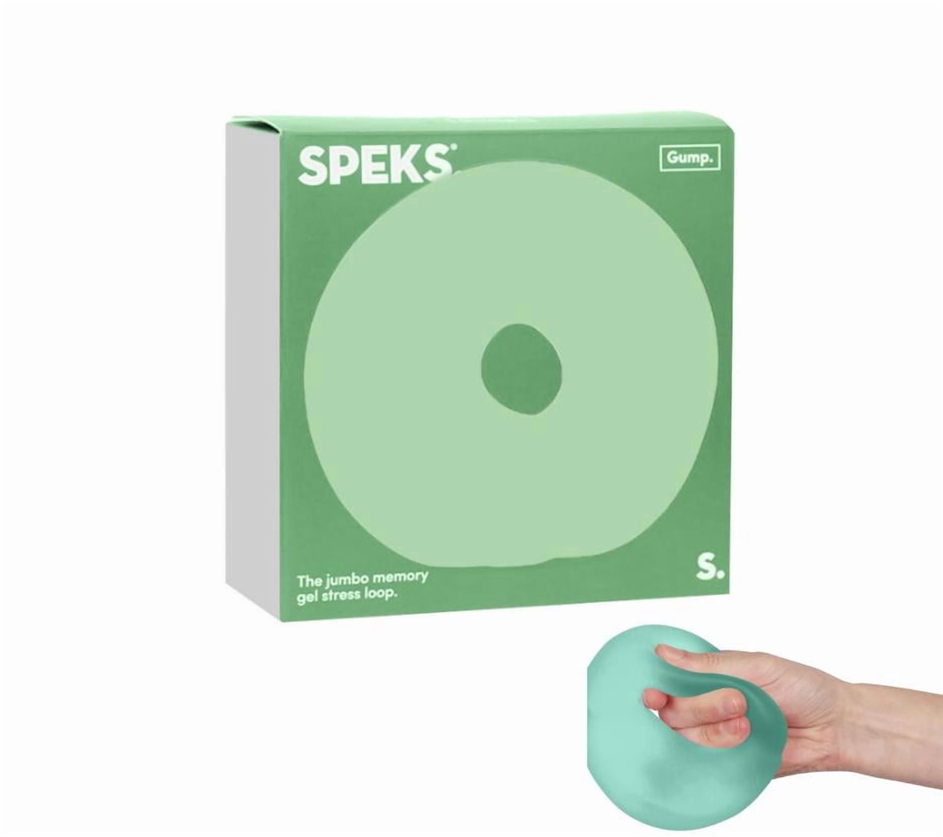 Gump Jumbo Loop Gel-Filled Stress Balls, Squeeze Toys for Adults Stress Relief & Focus (Cyan)