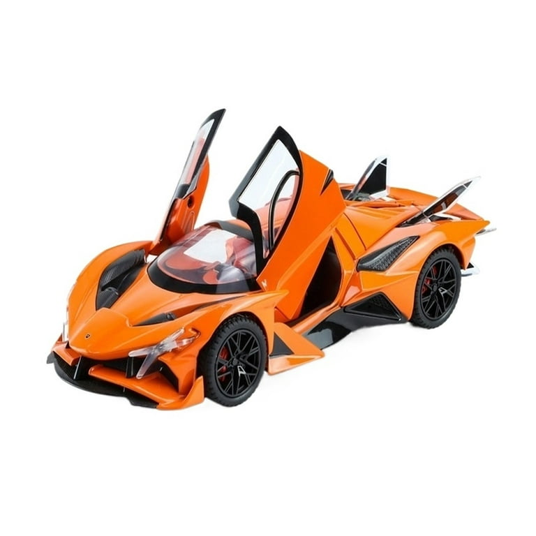 APOLLO ORANGE ver 展示品 Gumpert Apollo Project Evo Miniature Metal Supercars 1/24