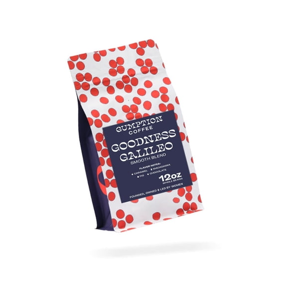 Gumption Coffee | Goodness Galileo - Bold Blend | Whole Bean Specialty Coffee | 12oz