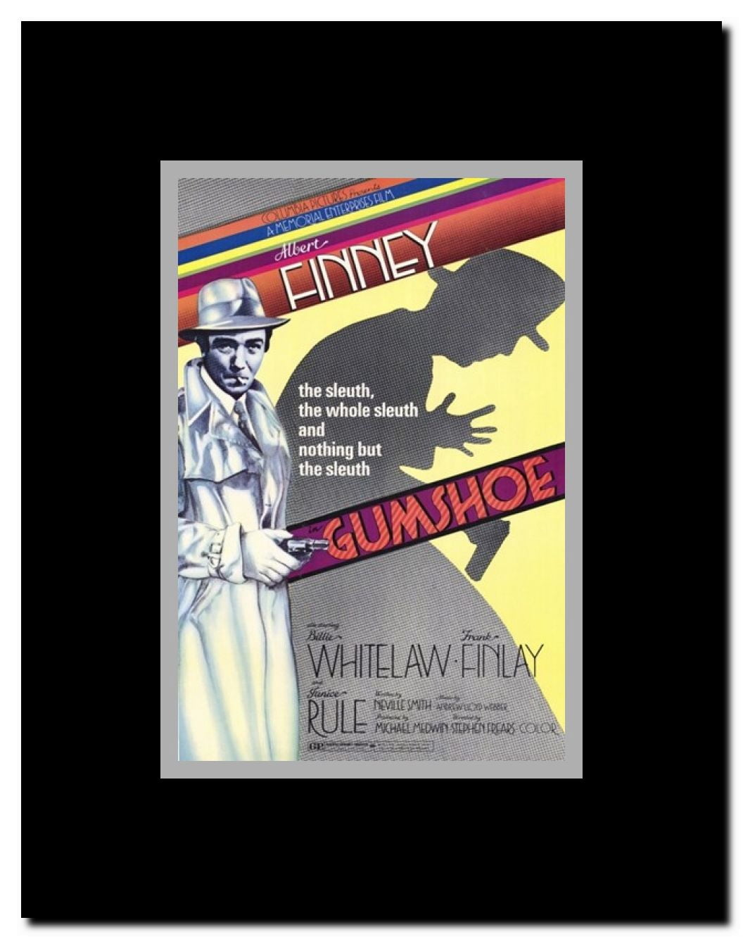 Gumshoe Framed Movie Poster