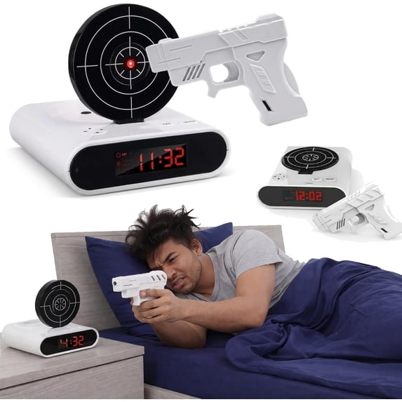 Gun Alarm Clock, Shot Timer, Shooting Timing Clocks, Display Ringtones ...