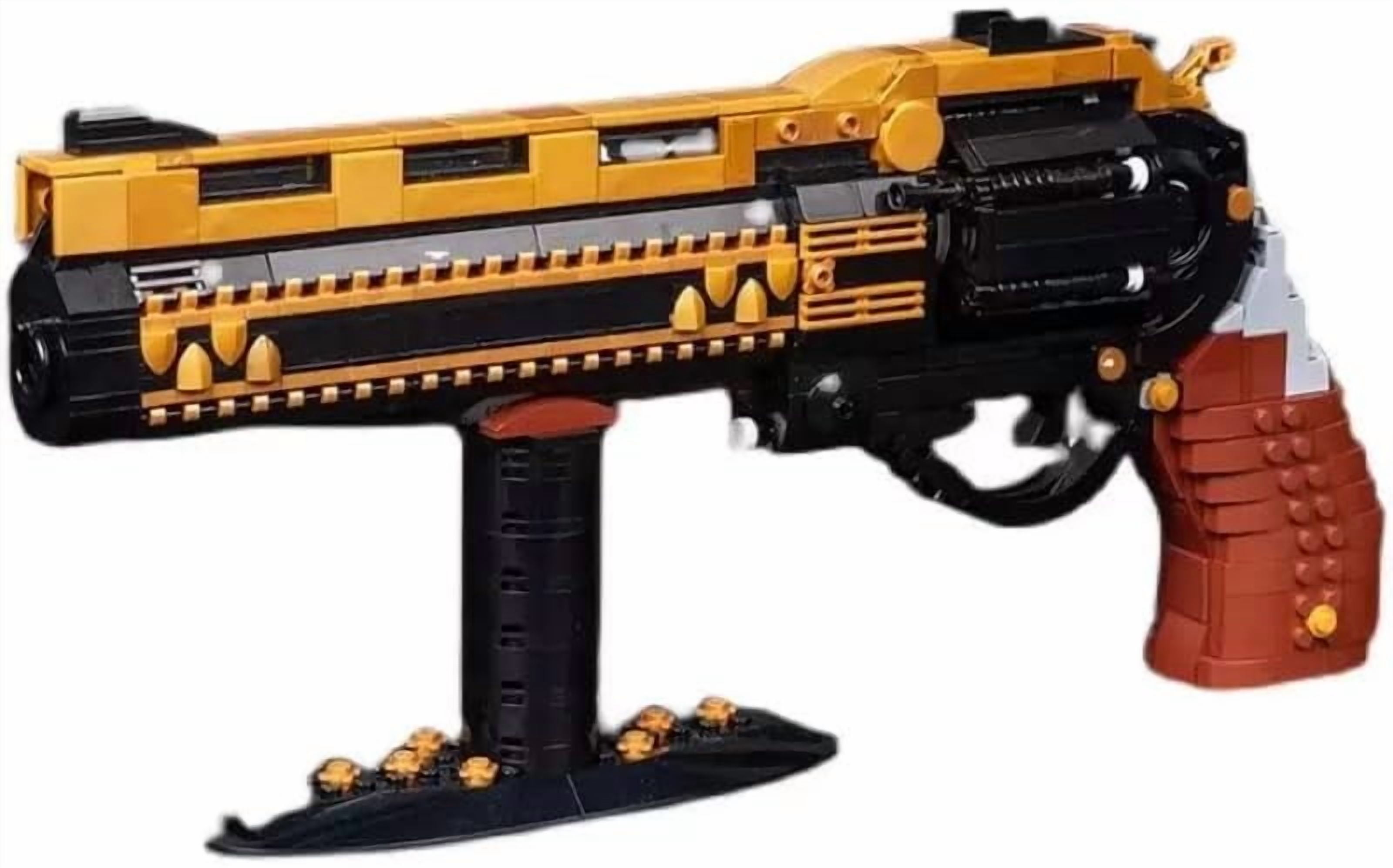 Gun Building Blocks Kits,Hand Cannon Model Toy Set,Home and Office Decor,Stem Building Gift for Friends,952 Pcs