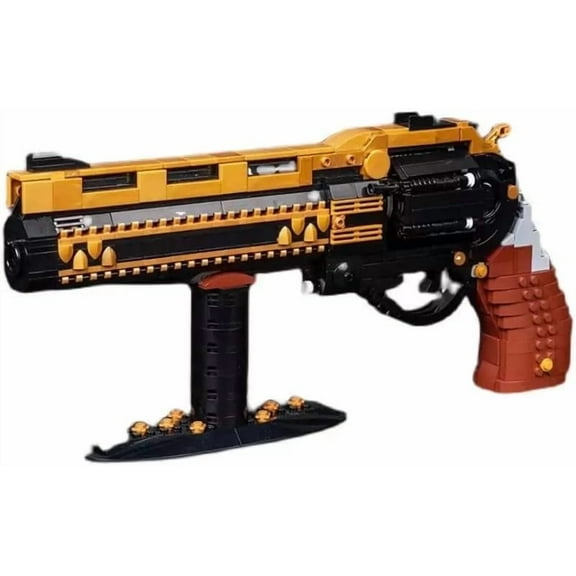 Gun Building Blocks Kits,Hand Cannon Model Toy Set,Home and Office Decor,Stem Building Gift for Friends,952 Pcs