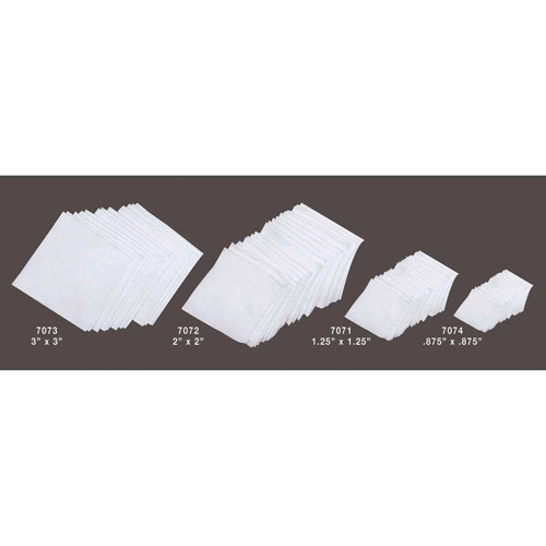 Gun Cleaning Patches for .243, .270, .284 and 7mm caliber, 250ct by Allen Company