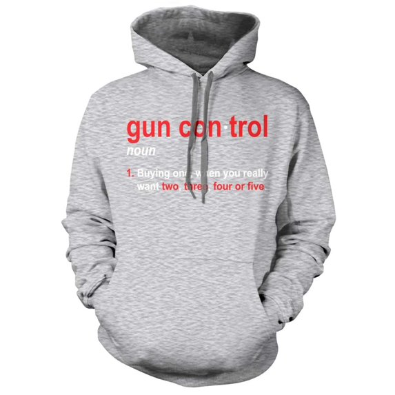 Gun Control Definition Hoodie