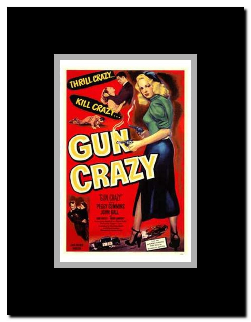 Gun Crazy Framed Movie Poster