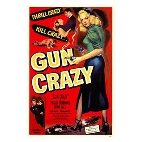 Gun Crazy Movie Poster - 11 x 17 in.