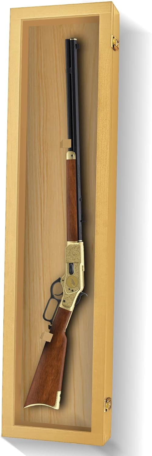 Gun Display Case Lockable Rifle Display Case Gun for