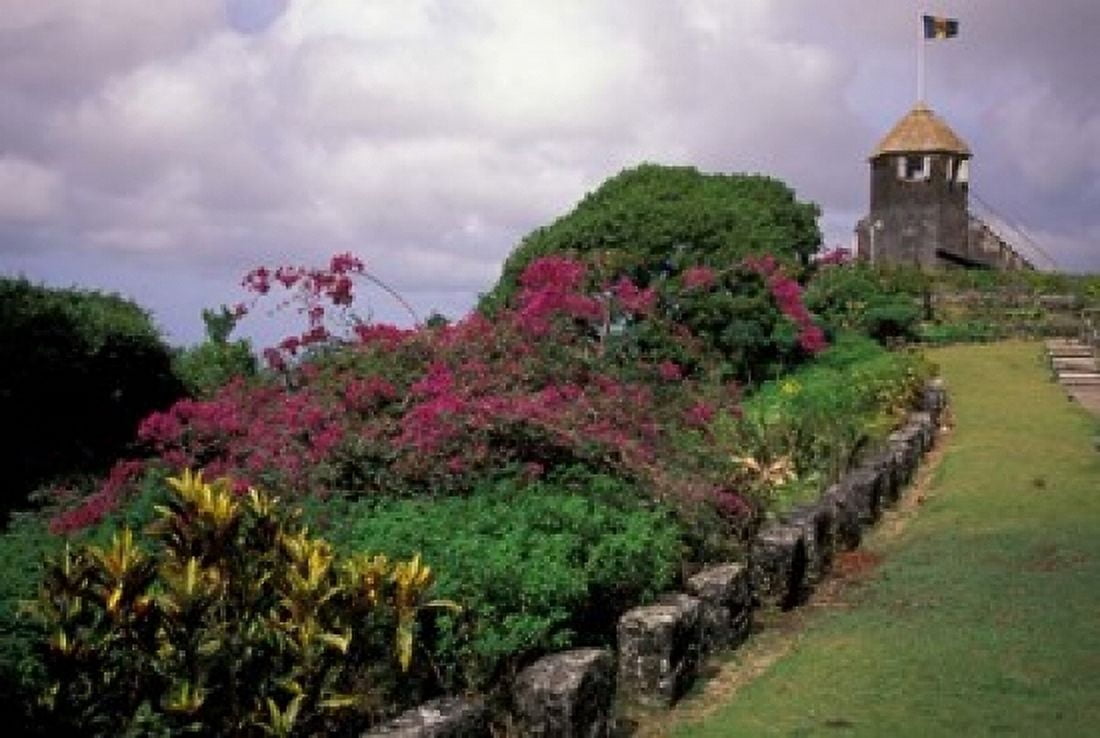 Gun Hill Barbados Caribbean Canvas Art - Robin Hill DanitaDelimont (24 x 15)