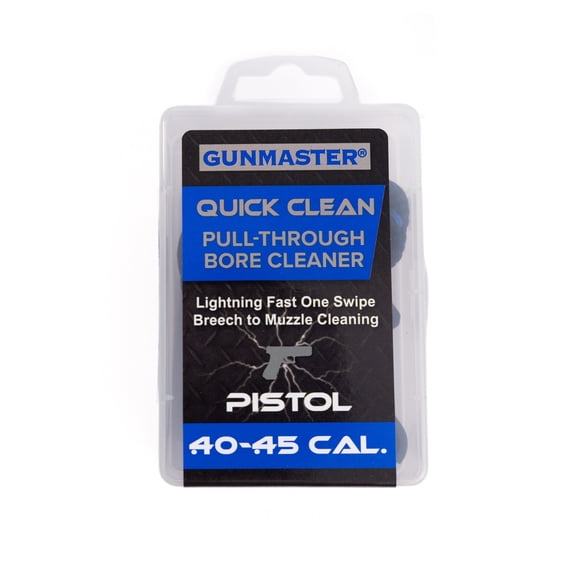Gun Master Pull Through Woven Rope ..44/.45 cal. in Plastic Storage Case