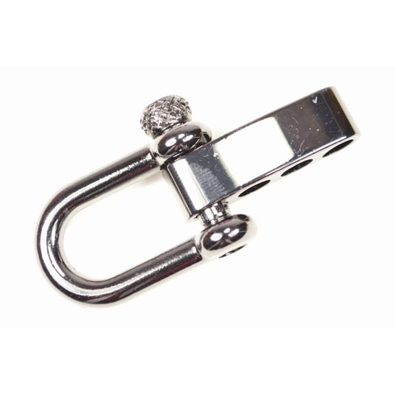 Gun Metal Adjustable Shackle - 50 pack - Great for Paracord Crafts