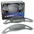 thumbnail image 1 of Gun Metal Grey CNC Billet Aluminum Larger Paddle Shifter Extensions For 2018-up Toyota Camry, 1 of 9