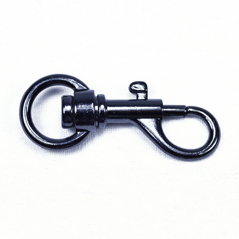 Gun Metal Leash Clip - 5 Pack - Great for Paracord