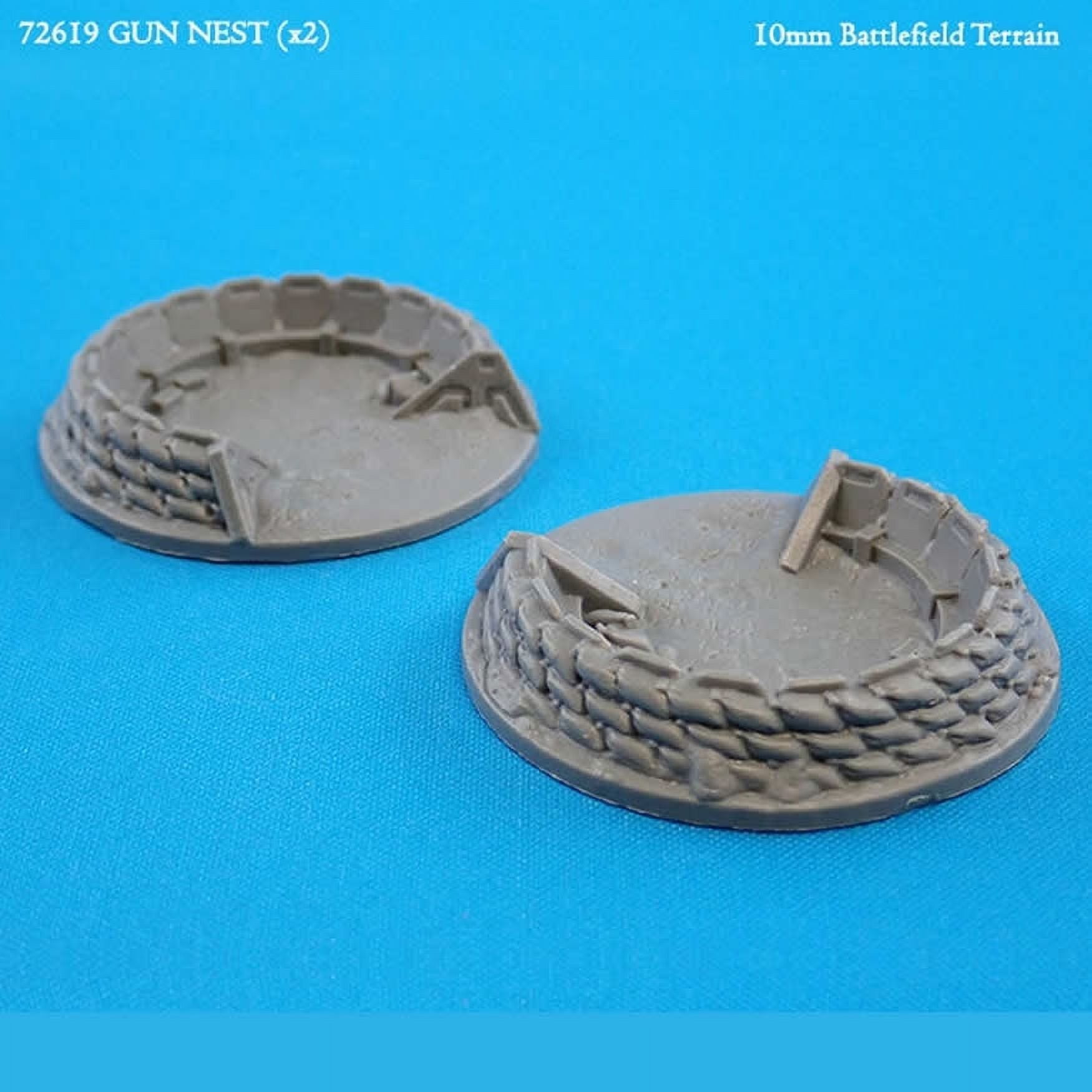 Gun Nest Battlefield Terrain Supplies Miniature NScale CAV Strike