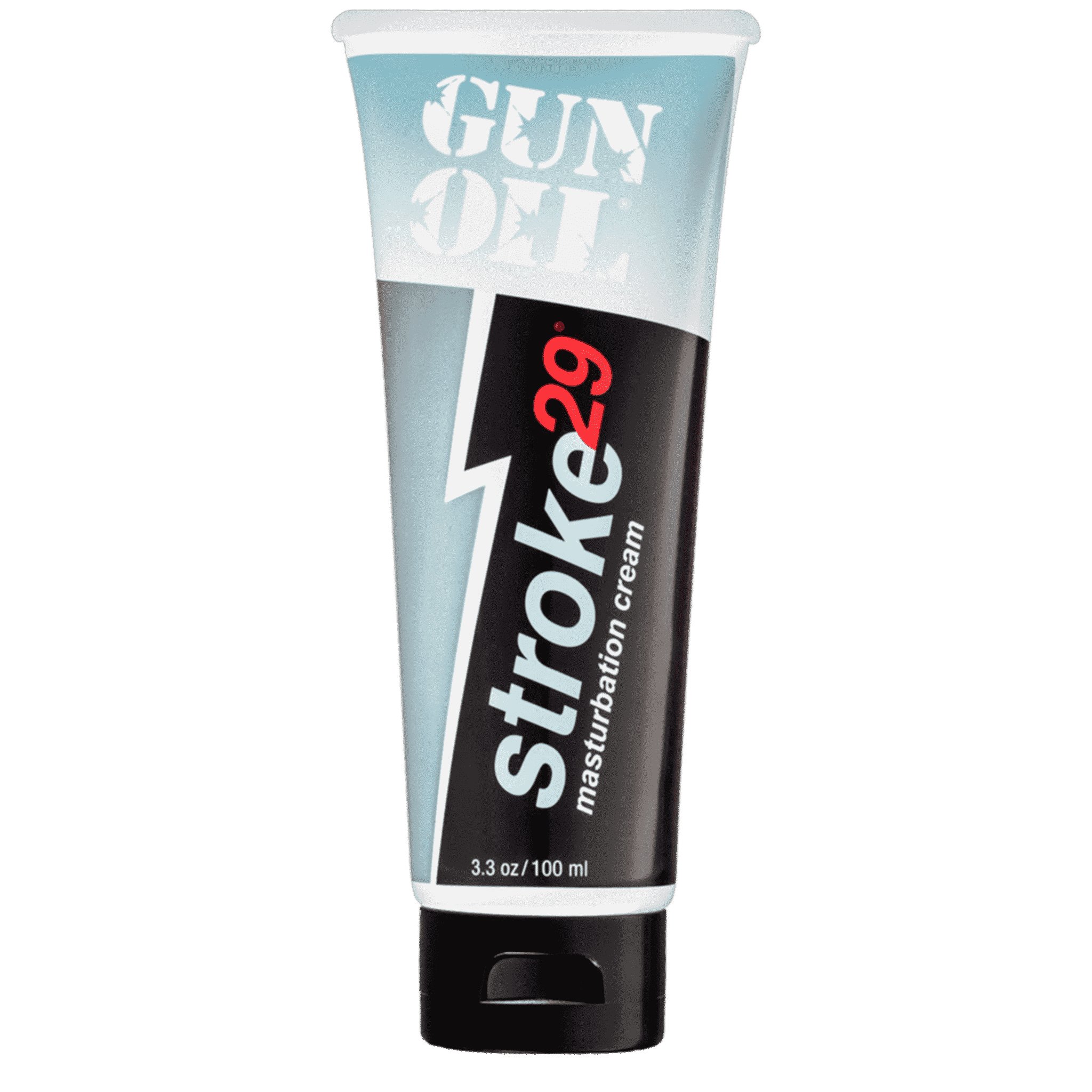 GUN OIL Stroke 29 Personal Lubricant for Men - Long Lasting Water Based  Masturbation Cream - 3.3 oz Tube - Walmart.com