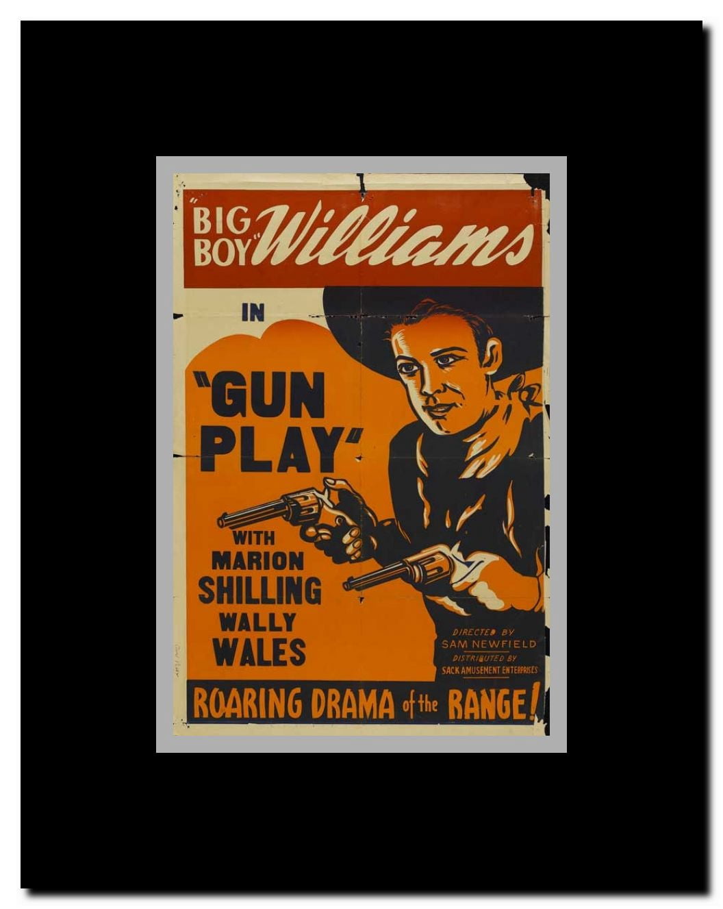 Gun Play Framed Movie Poster