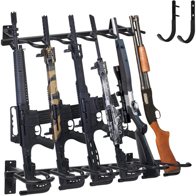 Gun Racks for Wall, 3 Slot Gun FreeStanding Rifle,FreeStanding Gun