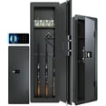Gun Safe, In Wall Safe Gun for Rifle Pistol, HeavyDuty Hidden Gun Storage with