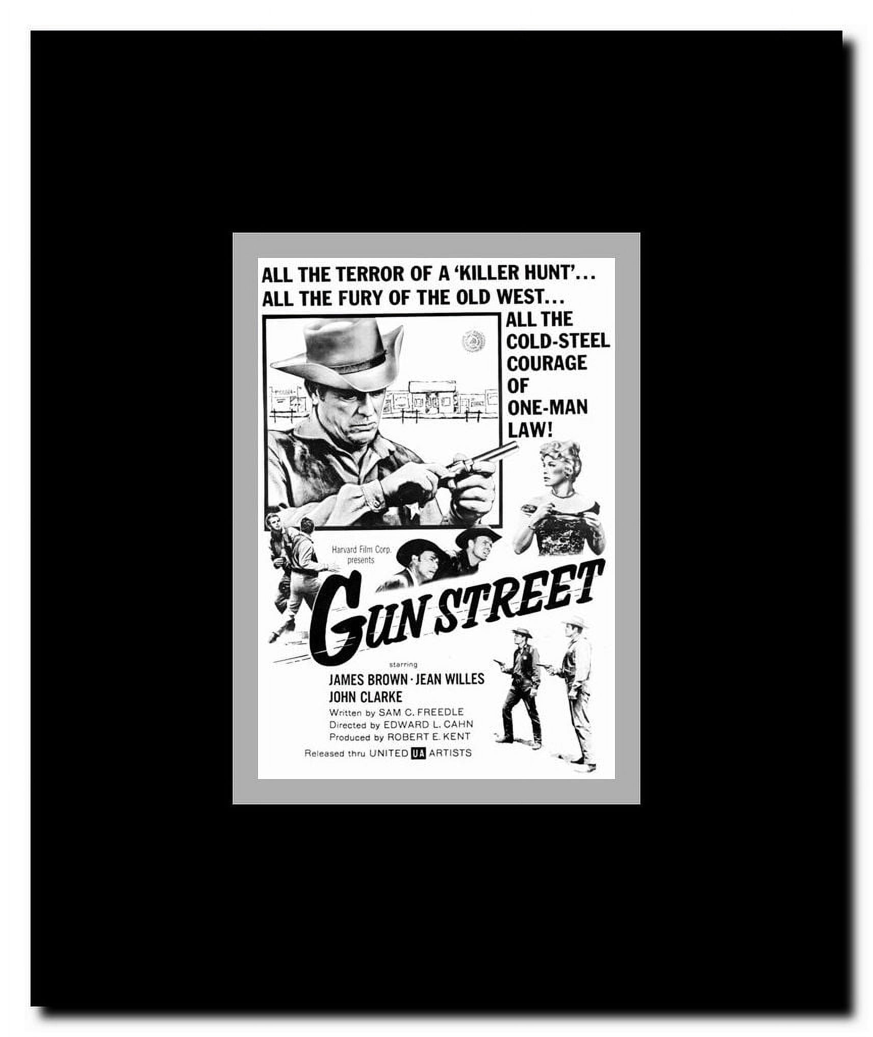 Gun Street Framed Movie Poster