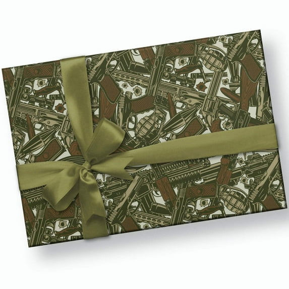 Gun Wrapping Paper
