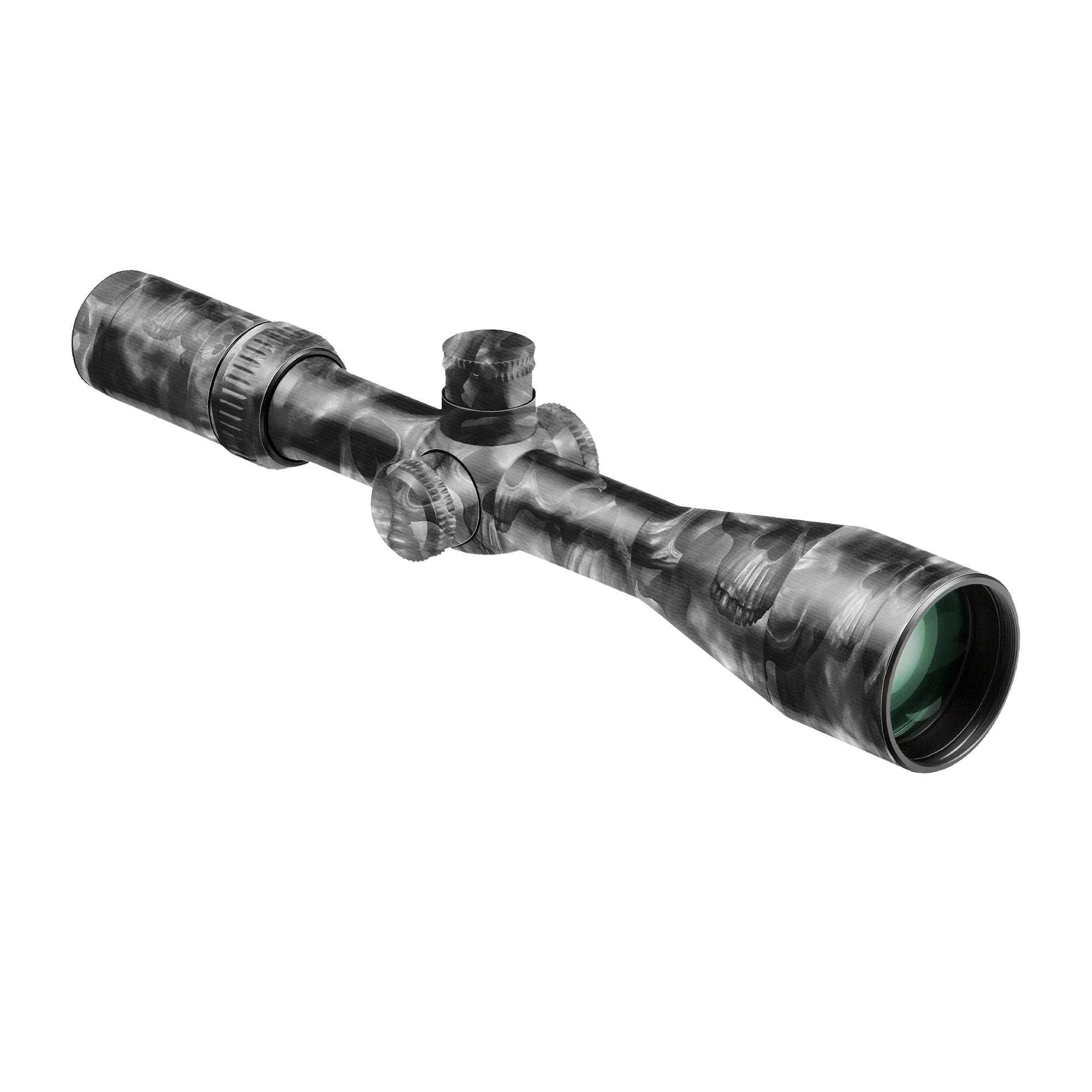 GunSkins Scope Skin Premium Vinyl Wrap, Proveil Reaper Black, CU98059