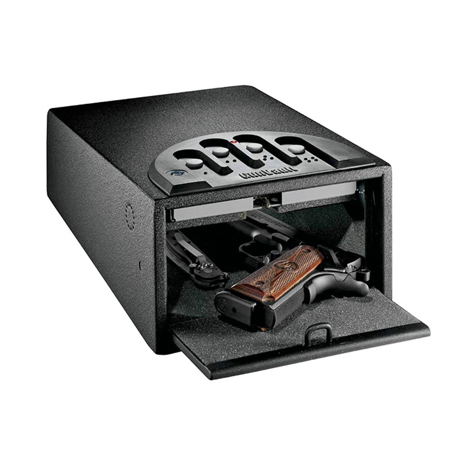 GunVault MiniVault Standard Electronic Steel Handgun & Valuables Lock Box Safe - image 1 of 6
