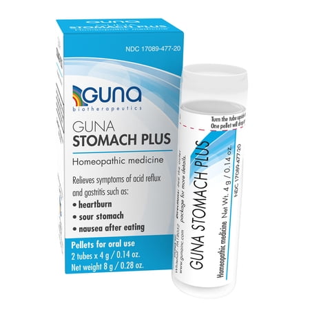 Guna Stomach Plus Homeopathic Digestive Stomach Acid Balance - 2 Tubes