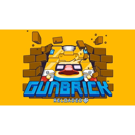 Gunbrick: Reloaded, Nitrome, Nintendo Switch [Digital Download], 67151