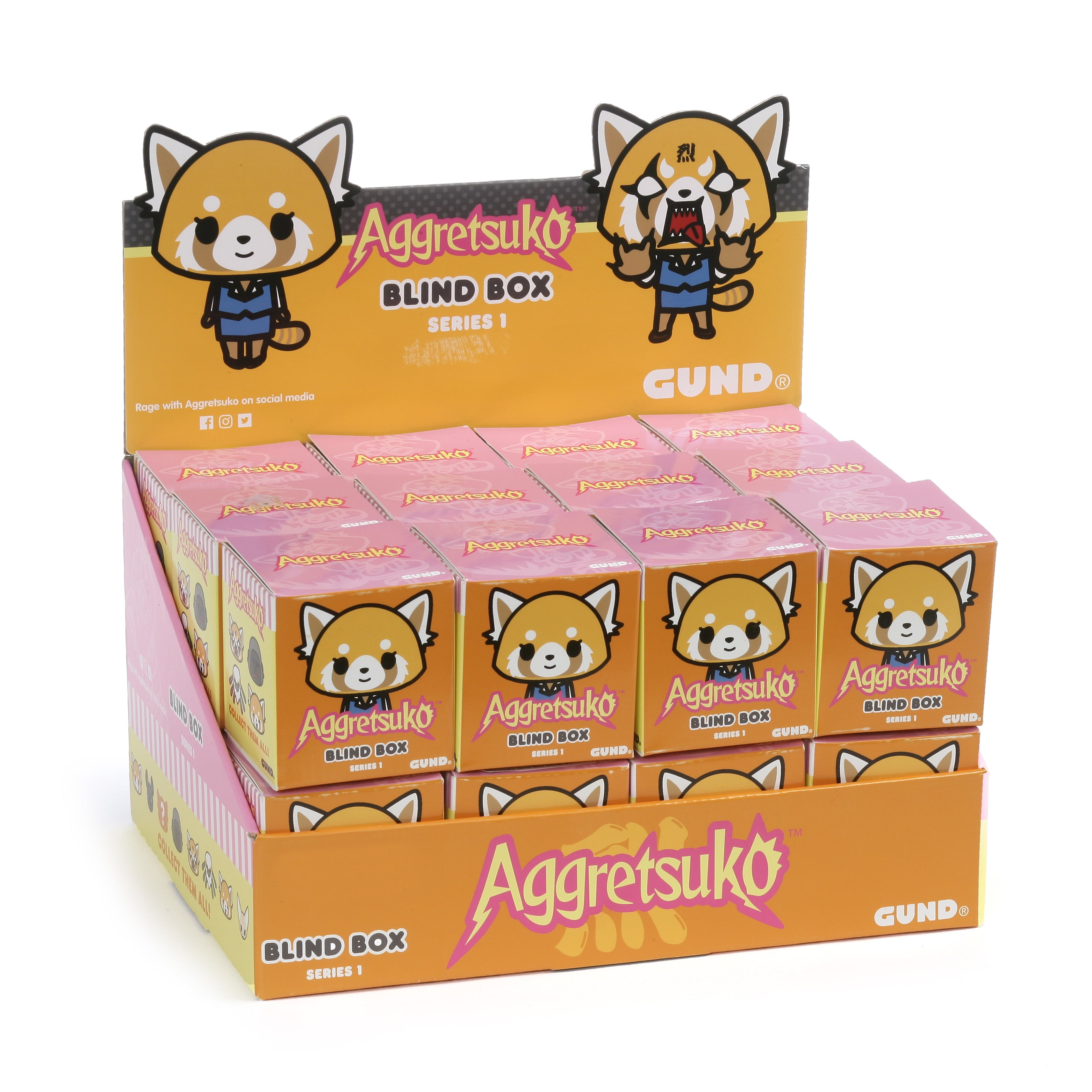 Gund Aggrestsuko Series 1 Blind Box Mini Plush Figure