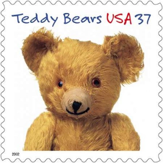 Gund Bear Canvas Art - US POSTAL SERVICE (24 x 24)