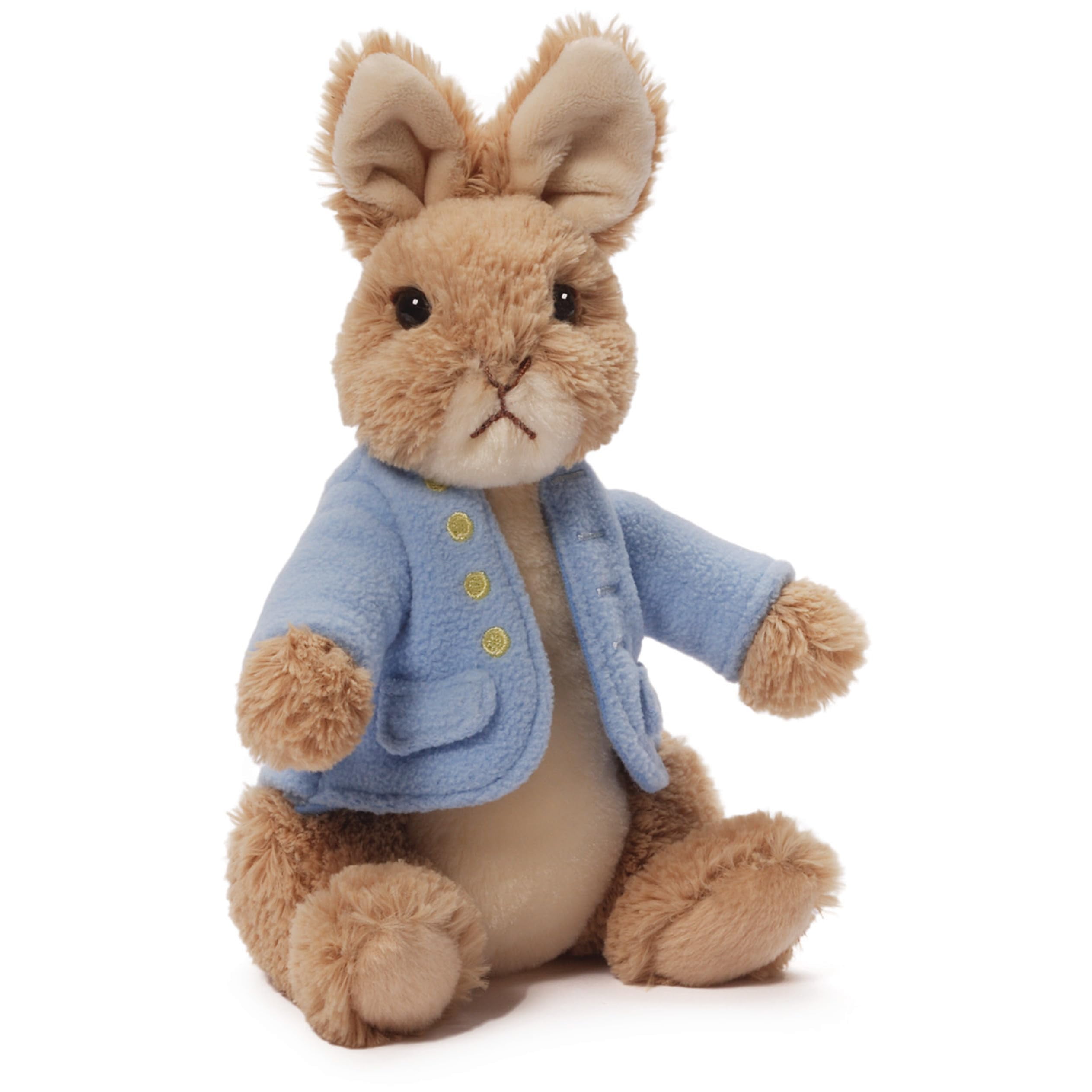 Gund Classic Mini Beatrix Potter Plush Collection: Peter Rabbit, Flopsy Bunny, Benjamin Bunny and Jemima Puddle-Duck (5