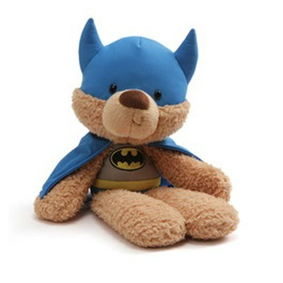Gund DC Universe Fuzzy Bear Batman Plush, 14”