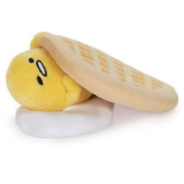 Gund Gudetama Lazy Egg Inch Plush Toy with Waffle Blanket, Soft