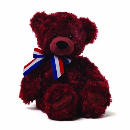 Gund Martha Maroon Bear Plush