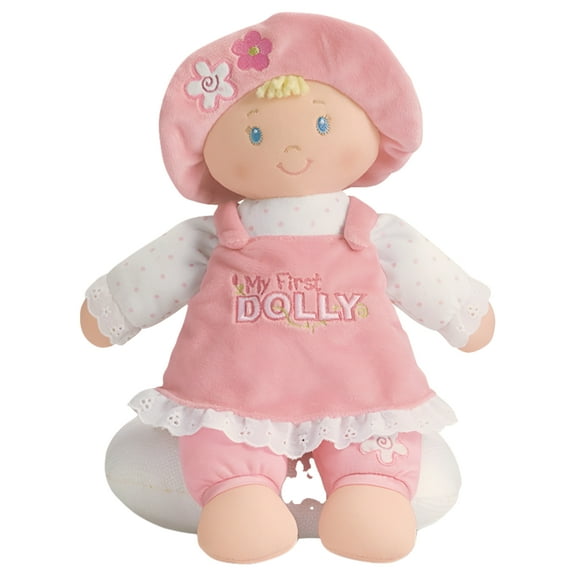 GUND Baby My First Dolly, Plush Doll for Babies and Toddlers, Pink/White, 13
