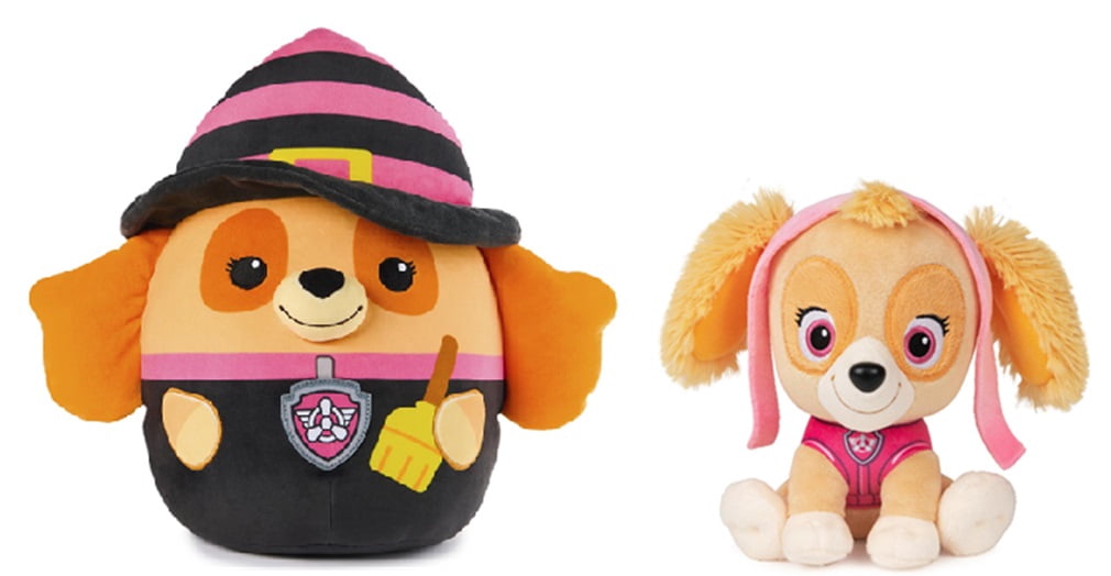 Gund Paw Patrol Plush Bundle of 2, 6" 12" Witch Skye Squish Officially Licensed