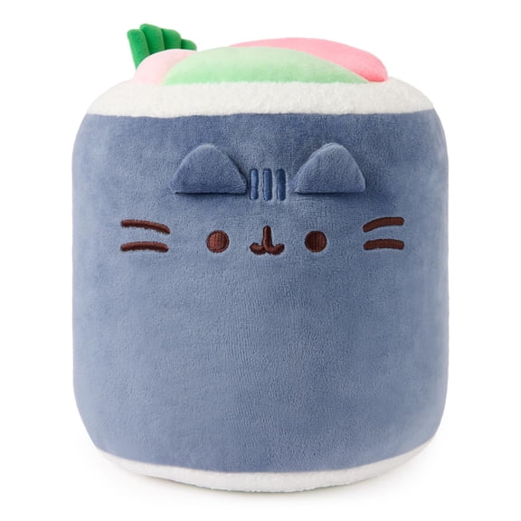 Gund Pusheen Bento Blue Sushi Roll Plush Toy, 11 Inch