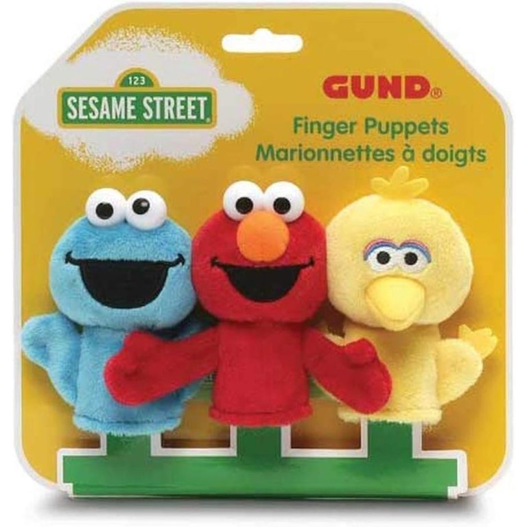 Sesame street sales finger puppets