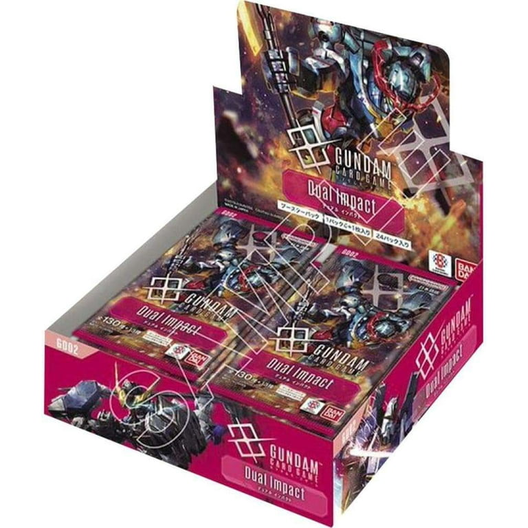 【未開封】ガンダムDUAL IMPACT GD-02 3box +スタートデッキ Dual Impact Gundam [GD02] Booster Box - Walmart.com