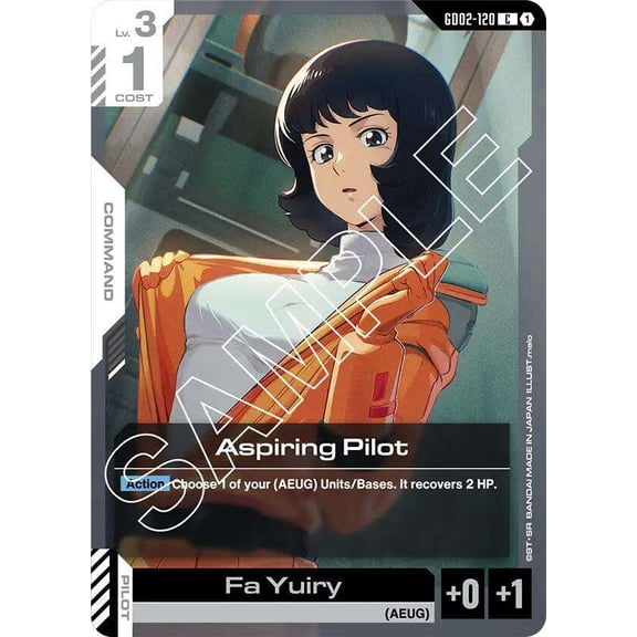 Gundam Dual Impact Common Aspiring Pilot GD02-120