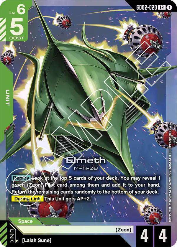 gundam card game legend rare Newtype Rising Kshatriya GD01-044 A new era of Gundam begins.The newtype rises Legend Rare Singles - Newtype
